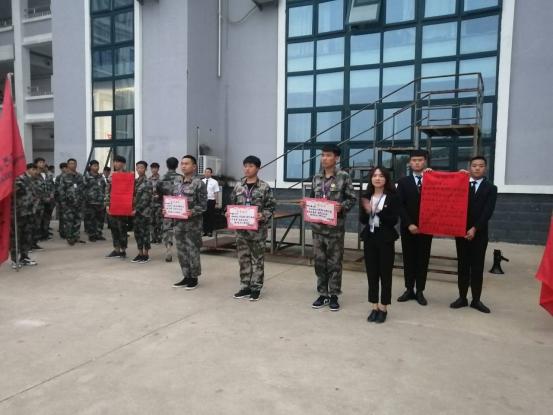 坚定目标，不断奋斗！菠菜网最稳定正规平台举行6月度目标誓师大会